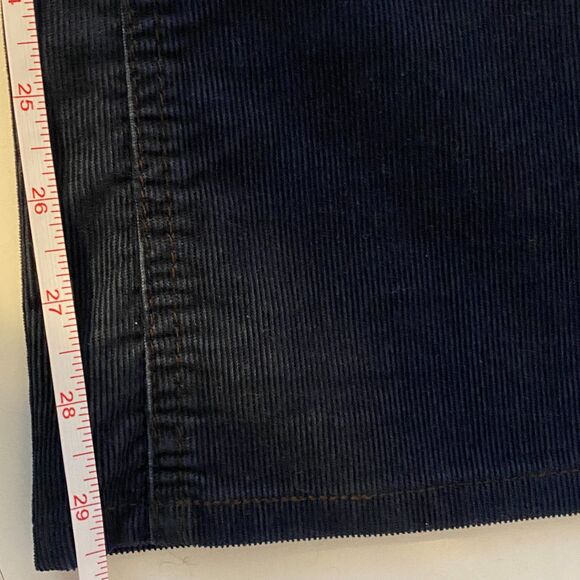 Eddie Bauer Women’s Blue Classic Fit Corduroy Boot Cut Pants Soft Durable Sz 6 - Picture 7 of 9